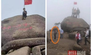 福建8岁男童爬山失踪两天，游客意外拍下他在山顶的影像，家长讲述细节