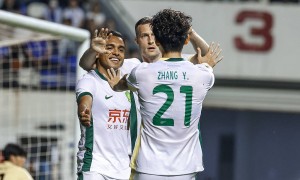 足协杯-蒯纪闻传射海港6-2 国安泰山皆5-0大胜 申花3-0