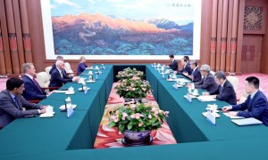 王毅会见美国国会众议员代表团